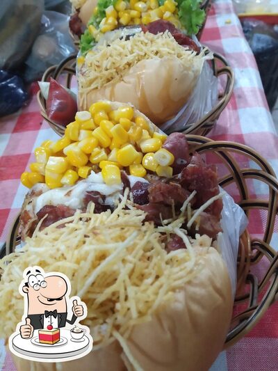 Master burguer provê uma escolha de pratos doces