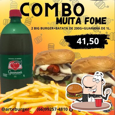 Delicie-se com um hambúrguer no ART&BURGER