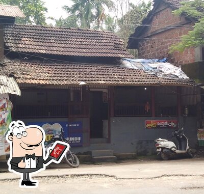 Enjoy the view at the outside area of Bindu Hotel