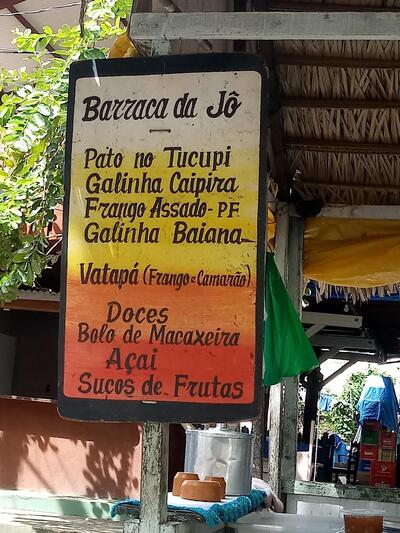 Aqui está a publicidade do Barraca Da Jo