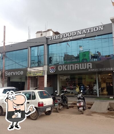 Enjoy the view at the outside area of THE FOOD NATION