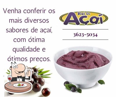 Comida em Rei Do Açai
