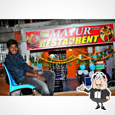 The interior of Mayur restaurant