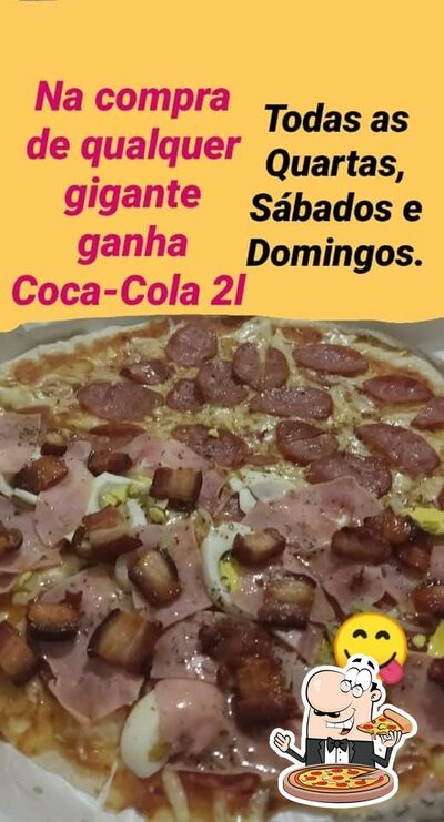 No Pizzaria Do Billy, você pode conseguir pizza