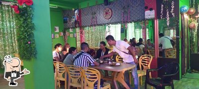 The interior of Neha CHILIKA LAKE FAMILY RESTURANT