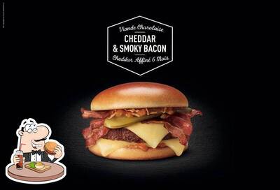 Commandez l'un des hamburgers offert par McDonald's Mérignac Sortie 9