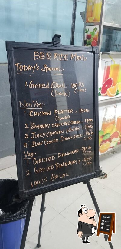 Try out specials from the blackboard menu