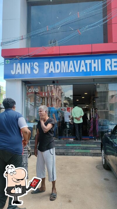 Take a look at the outside part of Jain's Padmavathi Restaurant