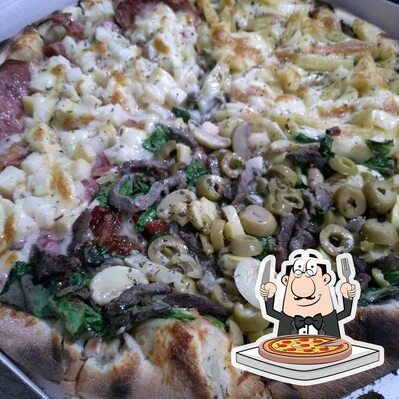 Consiga diferentes tipos de pizza
