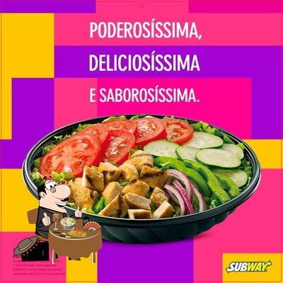 Comida em Subway Crystal