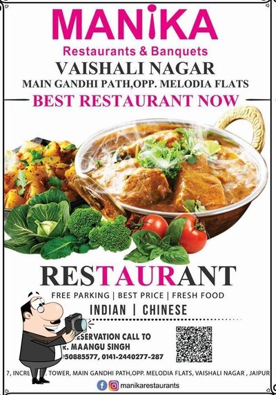 Read the information about Manika Restaurants