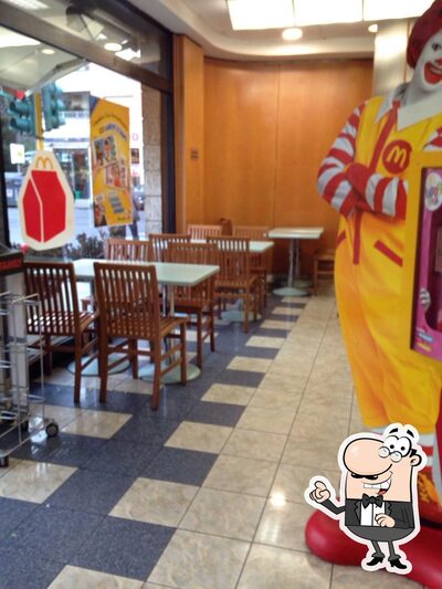 Dai un'occhiata agli interni di McDonald's