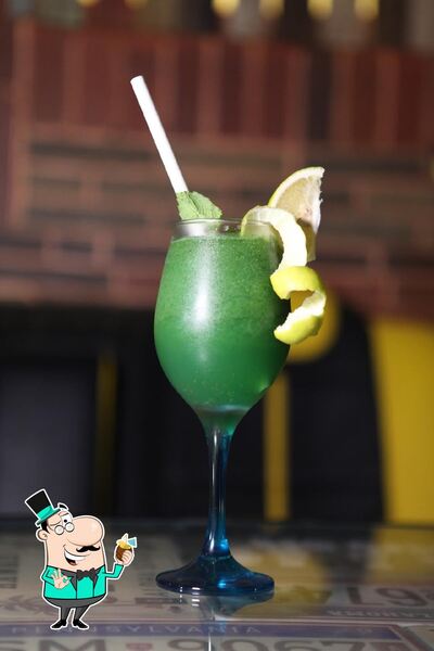 The Garage Café serves alcohol