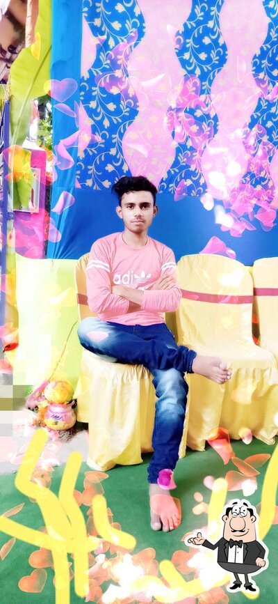 The interior of Pankaj Misthan Bhandar