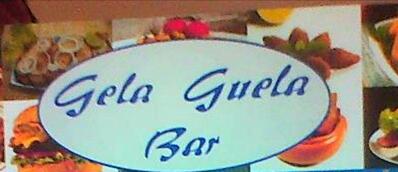 O logotipo do Gela Guela