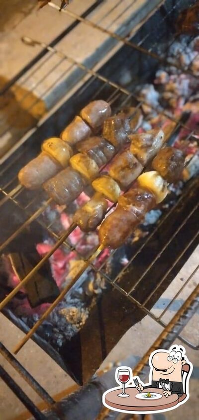Platos en Canto do espetinho