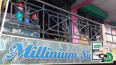 Check out the outside area of Millinium Sweet