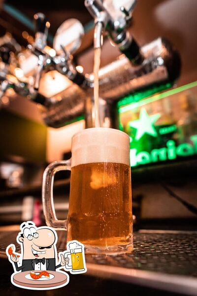Desfrute de uma cerveja com seu jantar