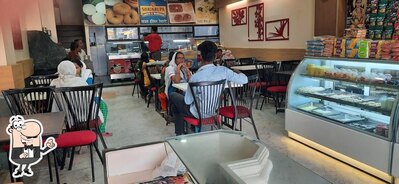 The interior of RASRAJ (Gol bazaar)