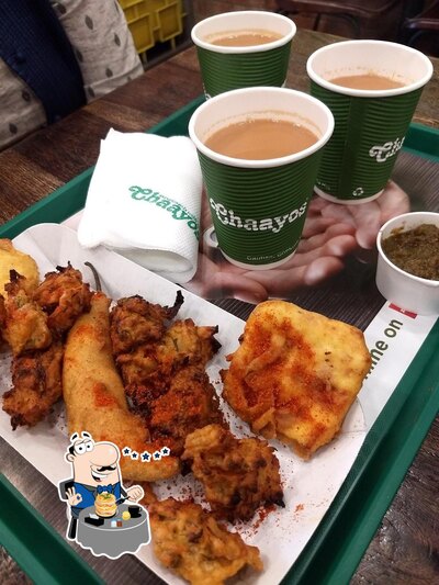 Food at Chaayos Cafe at Sector 14 Market
