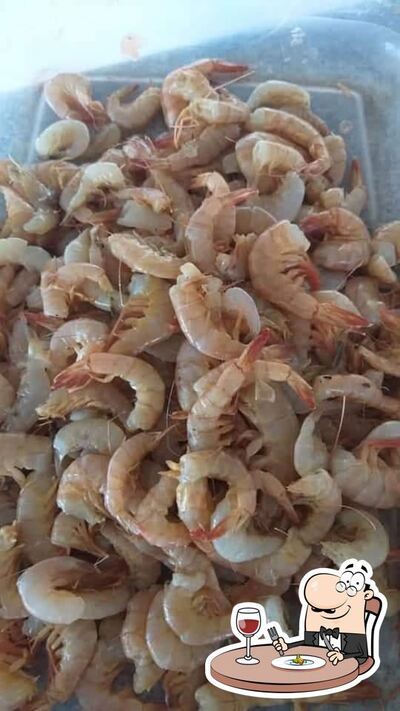 Comida em Pescados do DJ