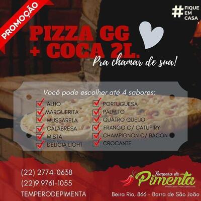 Leia as informações sobre o Restaurante Tempero de Pimenta