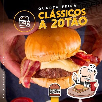 Delicie-se com um hambúrguer no BurgerGrill