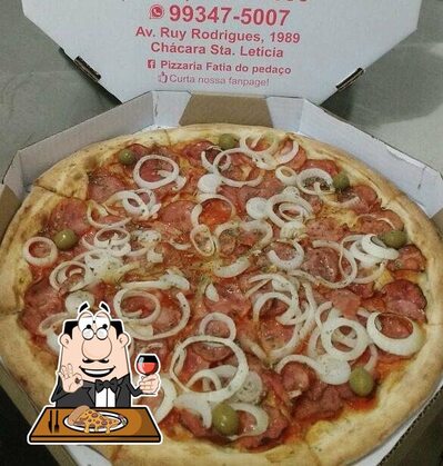 No Pizzaria Fatia do Pedaço Campinas SP, você pode provar pizza