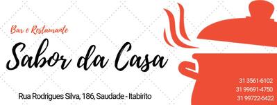 Aqui está a publicidade do Sabor da Casa