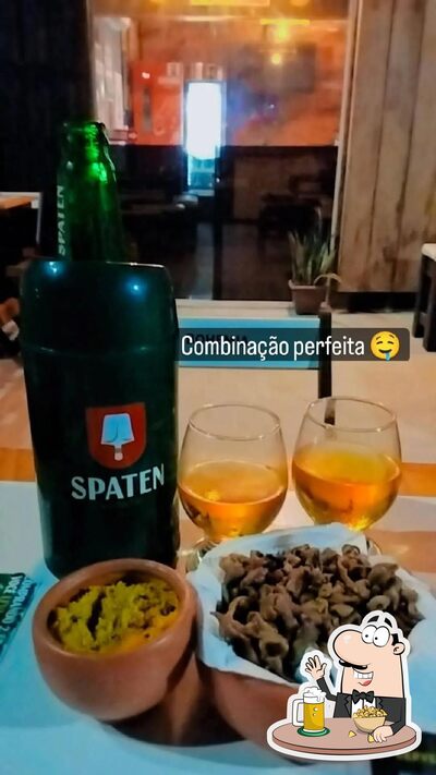 Você pode tomar um copo de cerveja leve ou escura