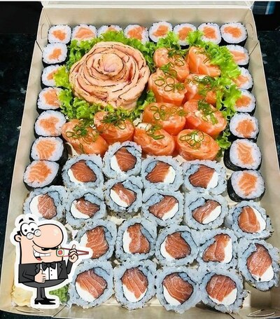 No Janmay Sushi, você pode provar sushi