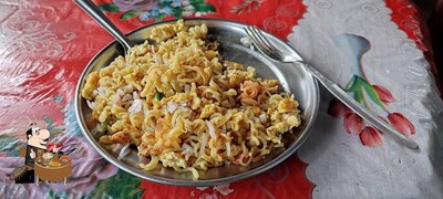 Food at Tea rest break