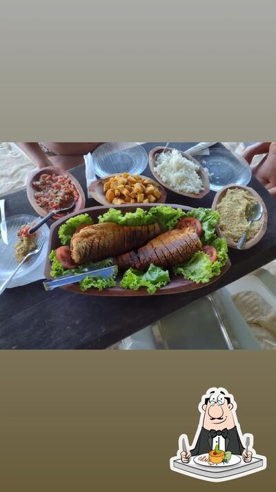Platos en Cabana_rio_mar