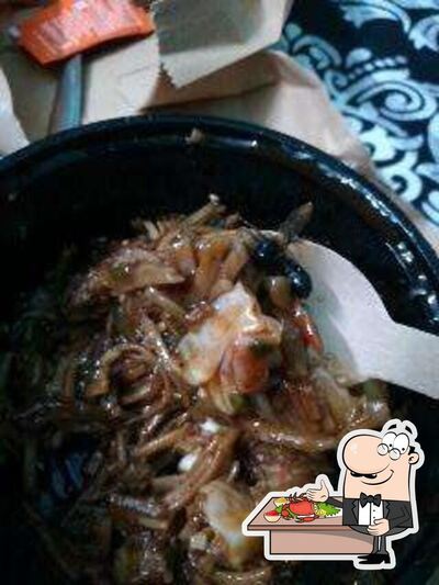 Order various seafood items served at Chalu Chinese Express