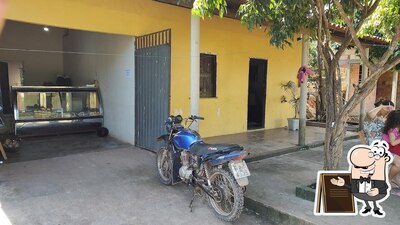 a área exterior é uma característica importante do Bárbara Pizzaria