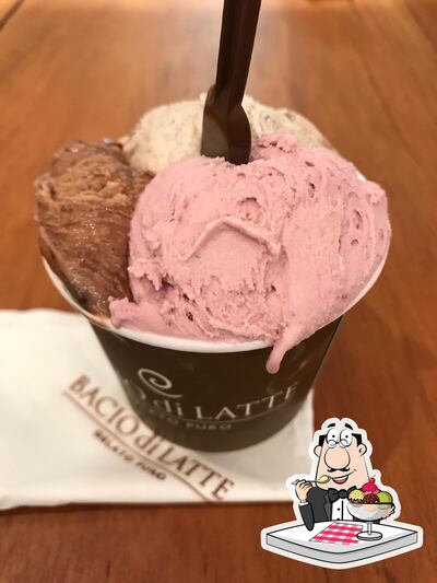 Bacio di Latte provê uma gama de pratos doces