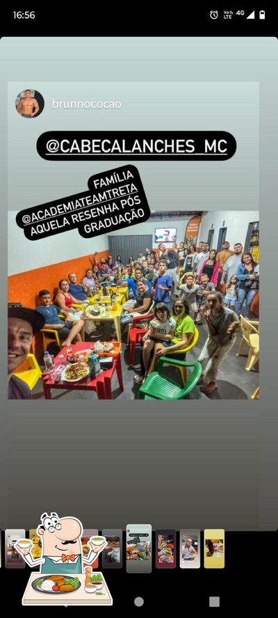Comida em Cabeça Lanches