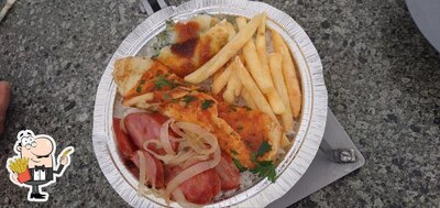 O Rotisserie Guimarães provê fritas
