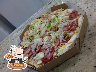 Escolha diversos tipos de pizza