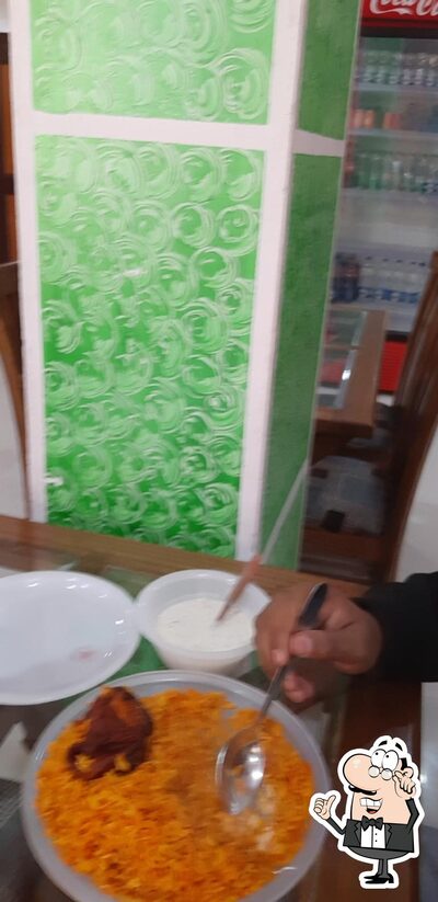 The interior of Hamza Hotel