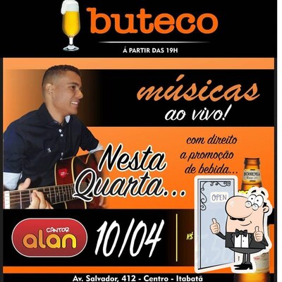 Olhe as informações sobre o Buteco itabatan