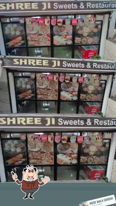 Food at Shree ji restaurant parham house subhash tiraha shikohabad
