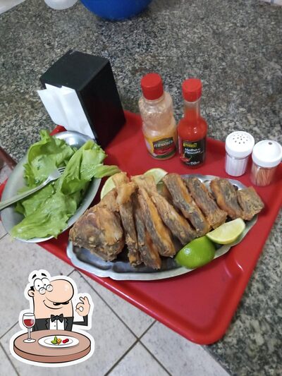 Comida em Pesqueiro e Acampamento Baldin