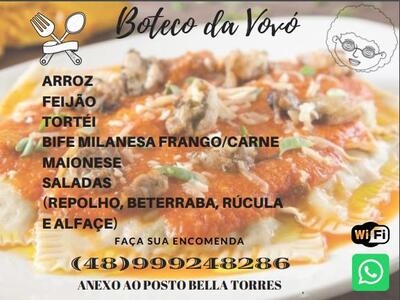 Aqui está a publicidade do Boteco da Vovó