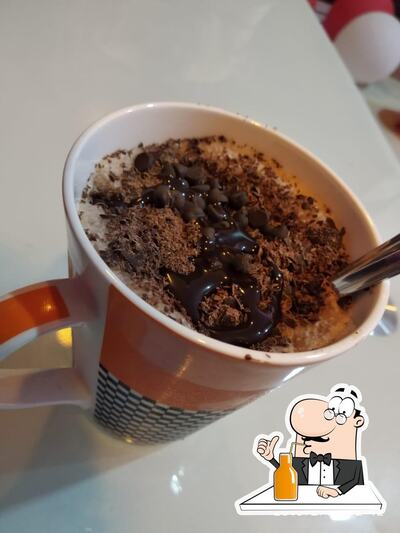 Check out different drinks served at Cafe 94°