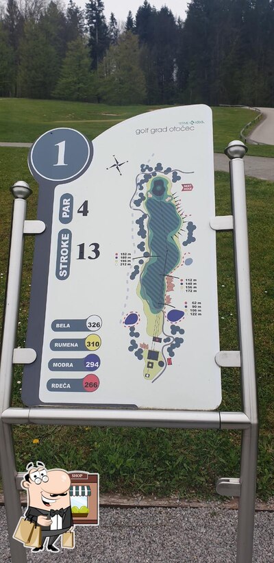 Gli esterni costituiscono una caratteristica importante di Golf Grad Otočec