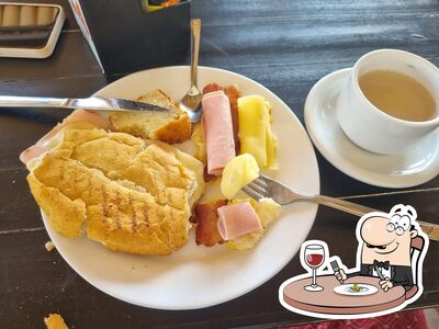 Platos en Pousada Hope Club
