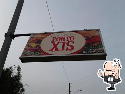 A publicidade apresenta informações sobre o Lancheria Ponto X