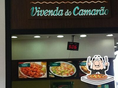 Peça pizza no Vivenda do Camarão