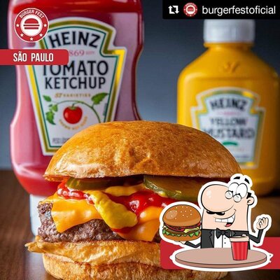 Peça um hambúrguer no Burger In House